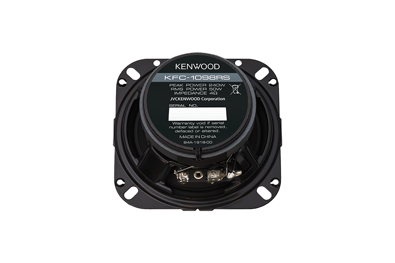 Kenwood KFC-1098RS Pair 4" Speakers 2-Way 240 Watts Peak