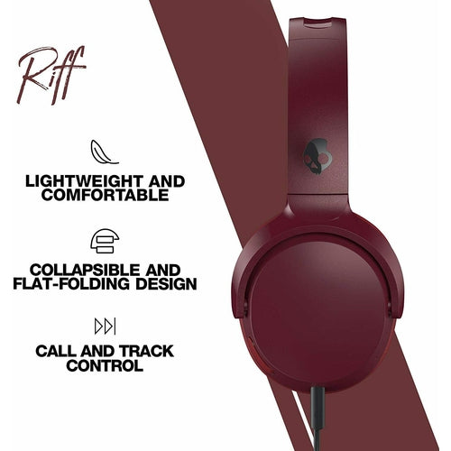 S5PXYM685 Skullcandy Riff On-Ear Headphones NEW - TuracellUSA