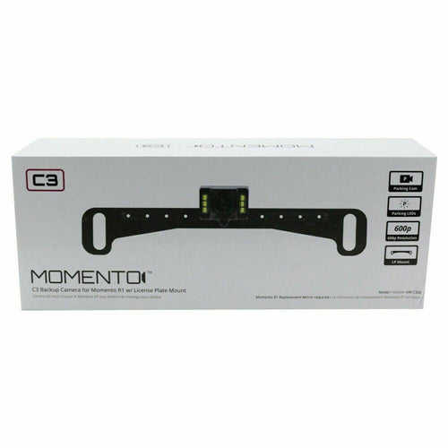 Momento MR-C300 C3 Backup Camera For R1 W/ Licence Plate Mount, Light Senser - TuracellUSA