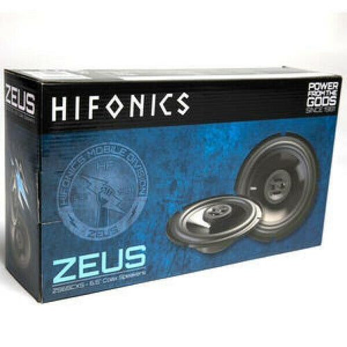 Pair Hifonics ZS65CXS 6.5" 600 Watt Shallow Mount Car Stereo Speakers Slim Mount - TuracellUSA