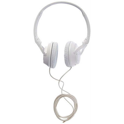 JVC HA-S180w On-Ear Lightweight Foldable Headphones, White NEW! - TuracellUSA