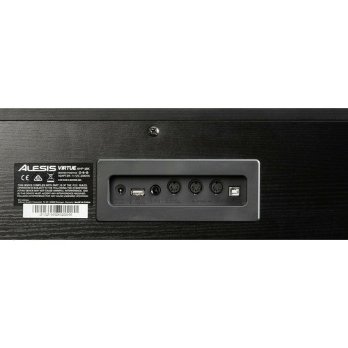VIRTUEBLACK Alesis Virtue 88-Key Digital Piano with Wooden Stand and Bench NEW - TuracellUSA