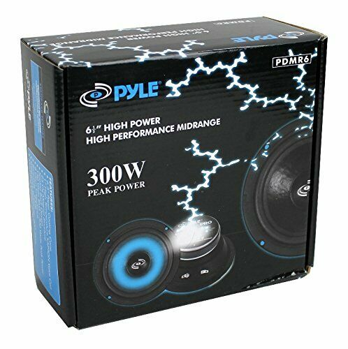 Pair of Pyle PDMR6 300W Midbass/Midrange 6.5" Woofers Pro Sealed Back; 8 Ohm - TuracellUSA
