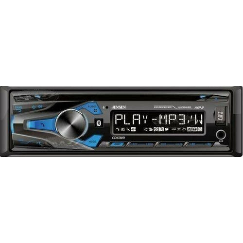 Jensen CDX3119 Am Fm Cd Player Bluetooth Mp3 7-Preset Eq 200W 1 DIN w/Air Fresh - TuracellUSA
