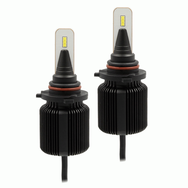 LED Replacement Headlight Bulbs - H10 Single Beam