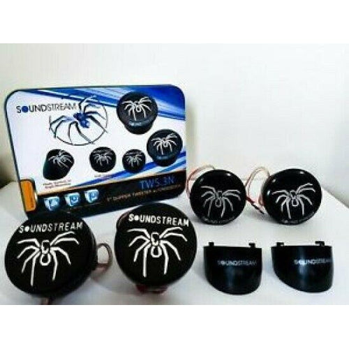 SOUNDSTREAM TWS.3N 1 INCH CAR AUDIO TWEETER SET PAIR PEI DOME TWEETER BRAND NEW - TuracellUSA
