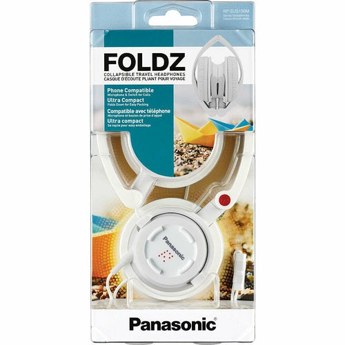 Panasonic RPDJS150 Ultra Compact Folding DJ Headphones Over Ear Brand NEW! - TuracellUSA