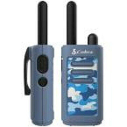Cobra HE150B6P Walkie Talkies Radio With Led Flashlight Headlamp Bundle New! - TuracellUSA