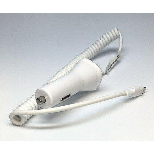 Panda Apple Lightning Car Charger with USB iPhone 6 6s 6+ 6s+ 5 5s SE 7 - WHITE - TuracellUSA