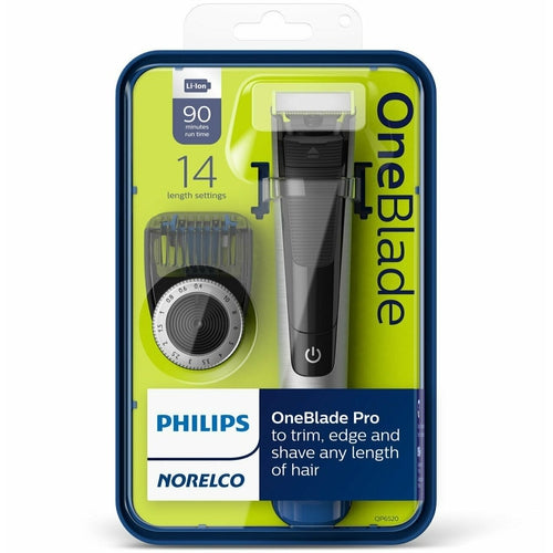 QP6520 Philips Norelco OneBlade Pro, Hybrid Electric Trimmer and Shaver NEW - TuracellUSA