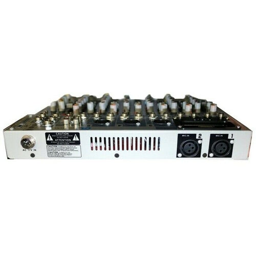 Gli Pro GXL70 Seven Channel Studio Mixer w/iPod Dock, Mic Inputs USB and SD Card - TuracellUSA