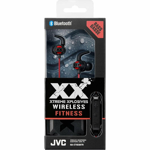 JVC-HAET103BTA JVC XX Fitness Sound-Isolating Bluetooth Earbuds BRAND NEW - TuracellUSA