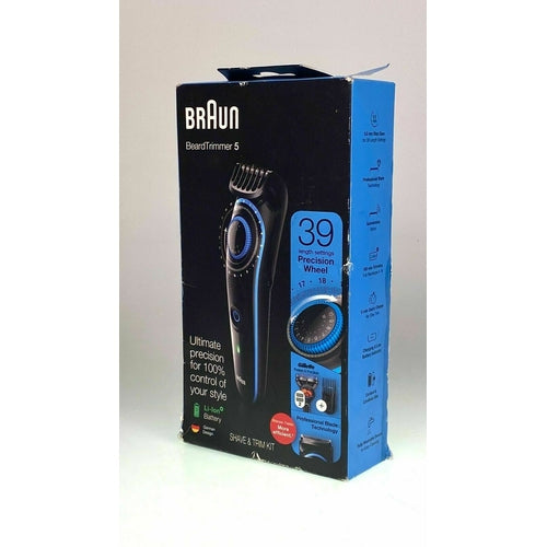 BT5240 Braun Cordless&Rechargeable Hair Clipper with Gillette ProGlide Razor NEW - TuracellUSA