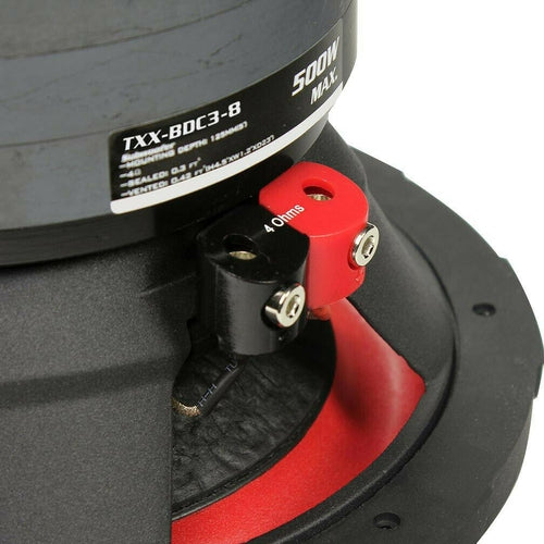 TXX-BDC3.8 Audiopipe 8 Woofer, 250W RMS/500W Max, No Pair NEW - TuracellUSA