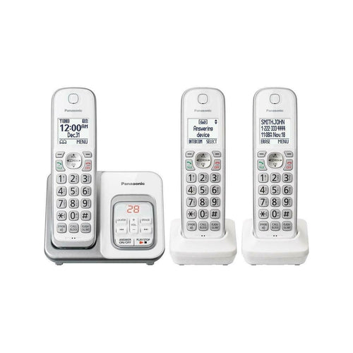 KX-TGD433W Panasonic DECT 6.0 Cordless Phone System NEW - TuracellUSA