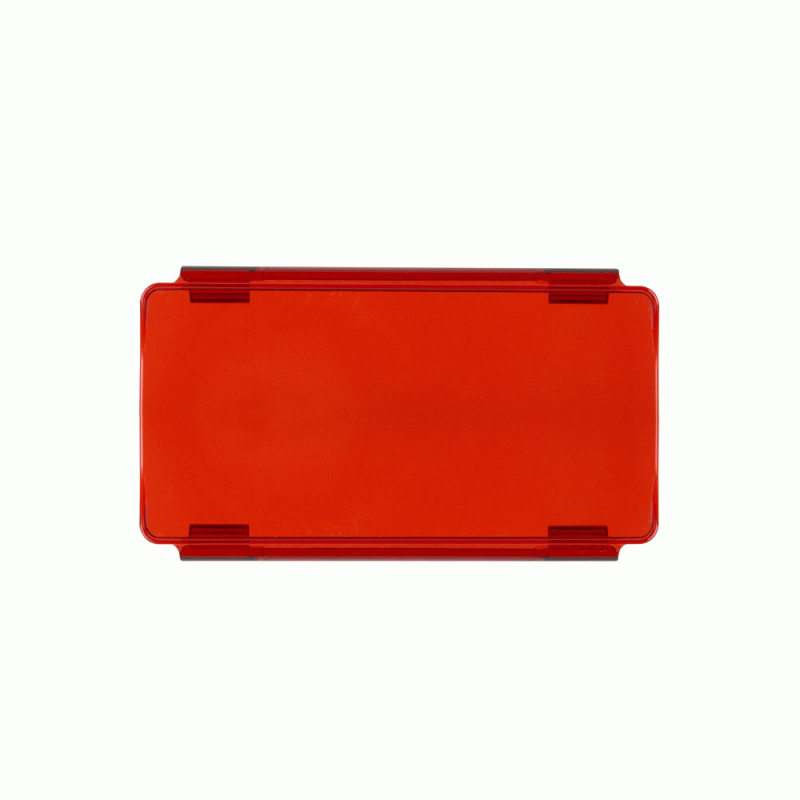 Heise HE-SLC1R RED - PROTECTIVE LENS COVER FOR SRAIGHT LIGHTBARS