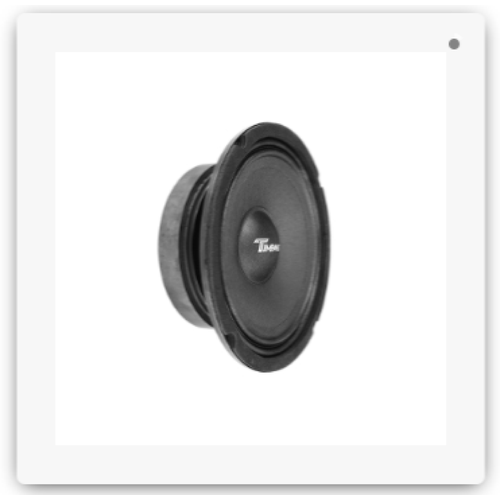 2- TIMPANO TPTMR64SLIM 6” Shallow Mid Range Car Loudspeaker 200 Watts Max Pair - TuracellUSA