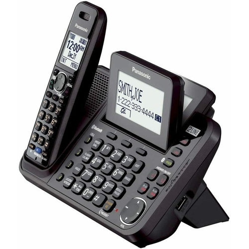KXTG9541B Panasonic 2-Line Cordless Phone System 1 Handset Answering Machine - TuracellUSA