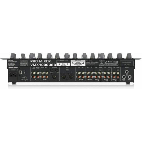 VMX1000USB Behringer ProMixer Professional 7-Channel Rack-Mount DJ Mixer NEW - TuracellUSA