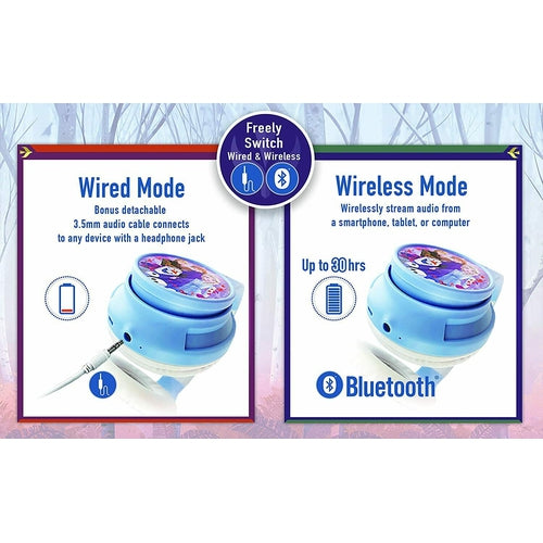 FR-B50.FXV9M EKIDS Frozen Bluetooth Headphones NEW - TuracellUSA