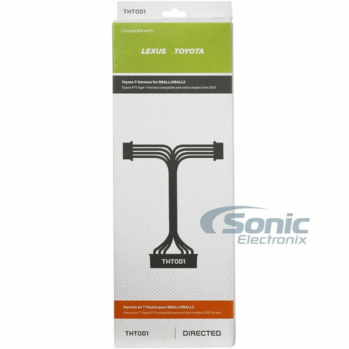 THTOD1 Directed DBALL2 T-Harness for Select 2007-Up Toyota/Lexus Vehicles NEW - TuracellUSA