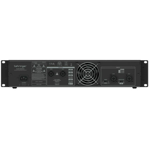 NX1000 Behringer 1000W 2-channel Power Amplifier NEW - TuracellUSA