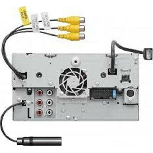 JVC KW-V85BT 6.8" Screen, 2-Din Bluetooth Car Stereo, DVD/CD/AM/FM, CarPlay NEW - TuracellUSA