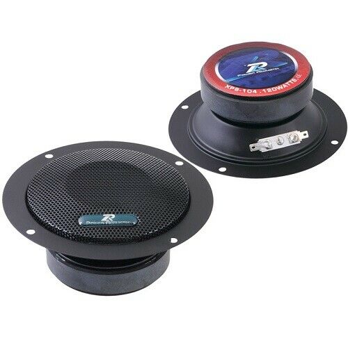 POWER ACOUSTIK XPS-104 4" CAR MID-RANGE WOOFER BASS DRIVER MID RANGE SPEAKER NEW - TuracellUSA