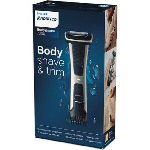 Philips Norelco BG7030/49 Showerproof Dual-sided Body Trimmer & Shaver - Silver - TuracellUSA