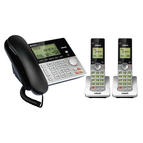 CS6949-2 VTECH DECT 6.0 Expandable Cordless Phone With Digital Answering System - TuracellUSA