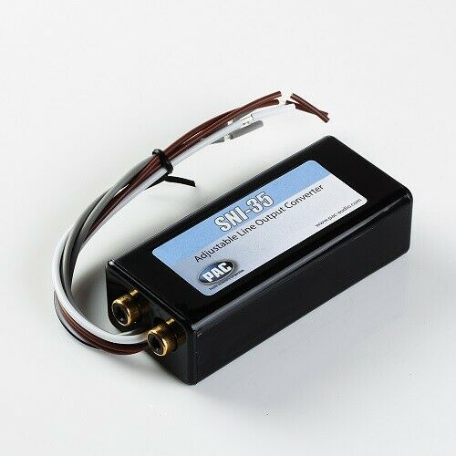 PAC SNI-35 Adjustable Line Out Converter with 2 - 50 Watts per Channel BRAND NEW - TuracellUSA