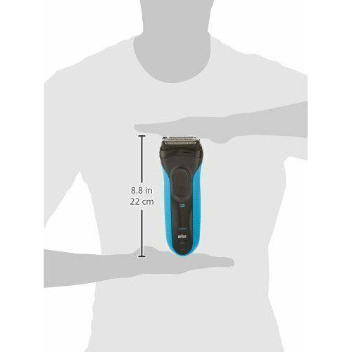 Braun Electric Razor Series 3 3010S Electric Shaver Rechargeable Wet-n-dry - TuracellUSA