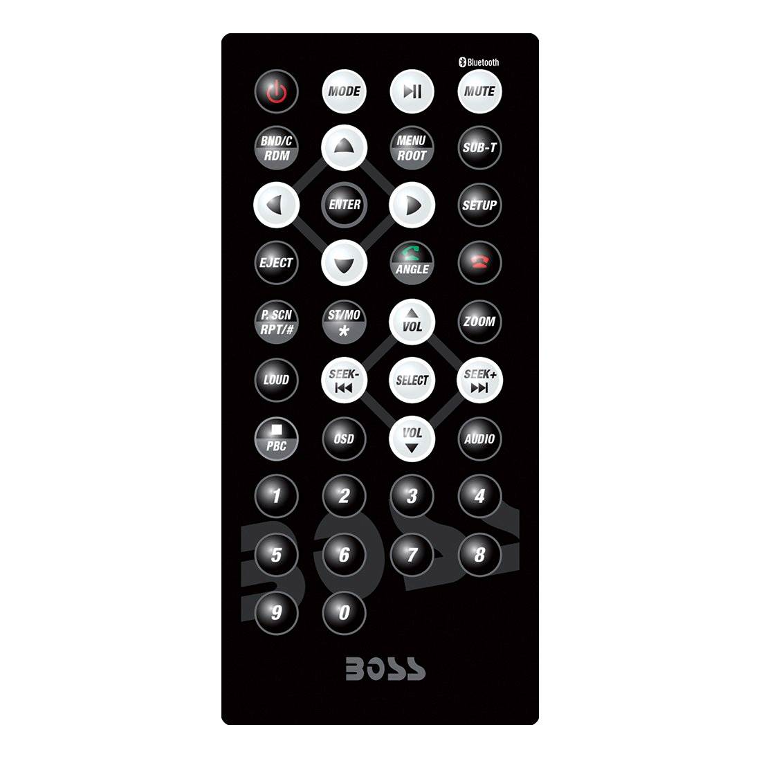 Boss BV9351B 6.2" Double DIN Receiver MP3/CD/DVD Receiver with Bluetooth - TuracellUSA