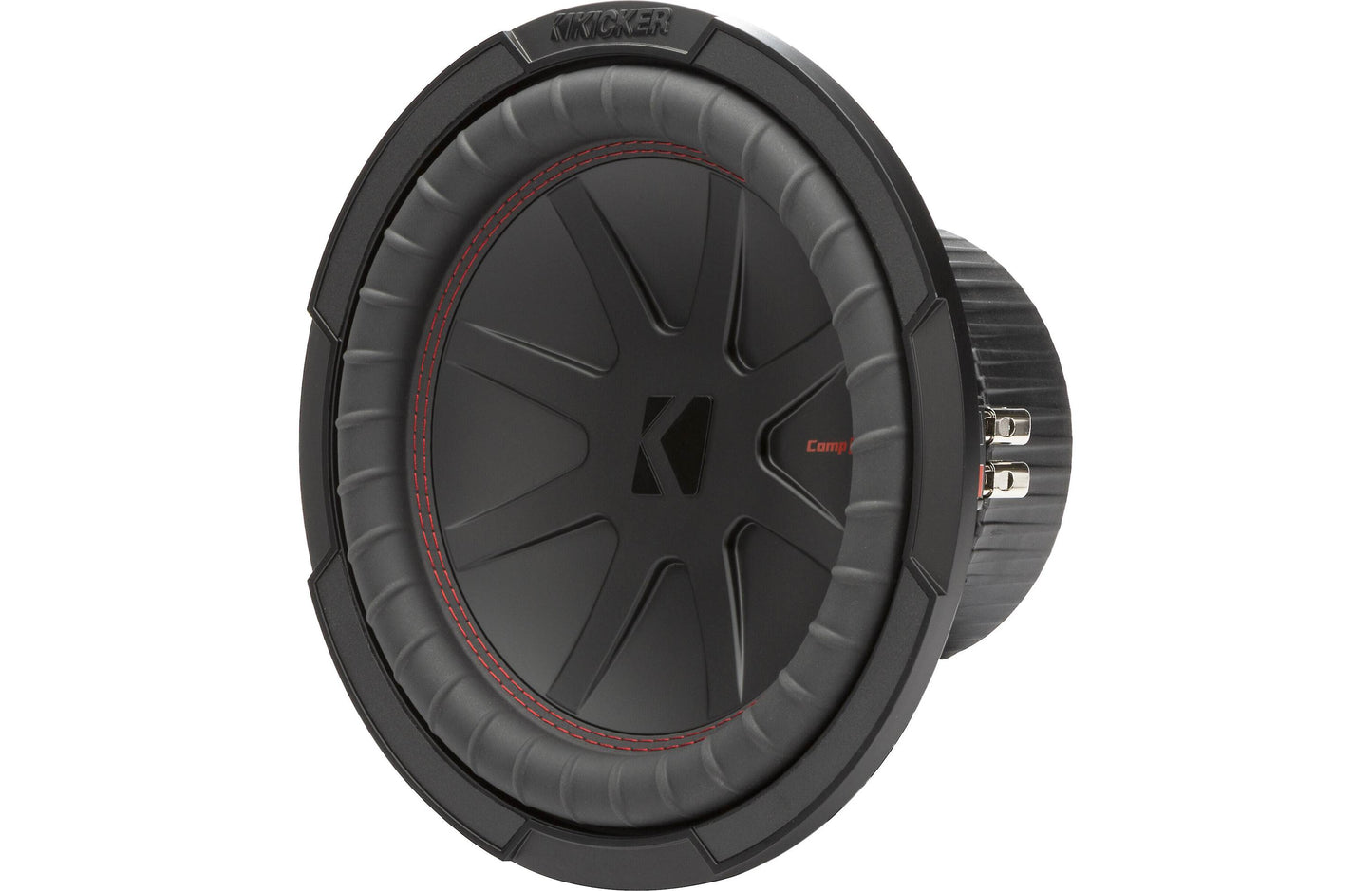 Kicker CompR 48CWR104 CompR Series 10" subwoofer with dual 4-ohm voice coils - TuracellUSA