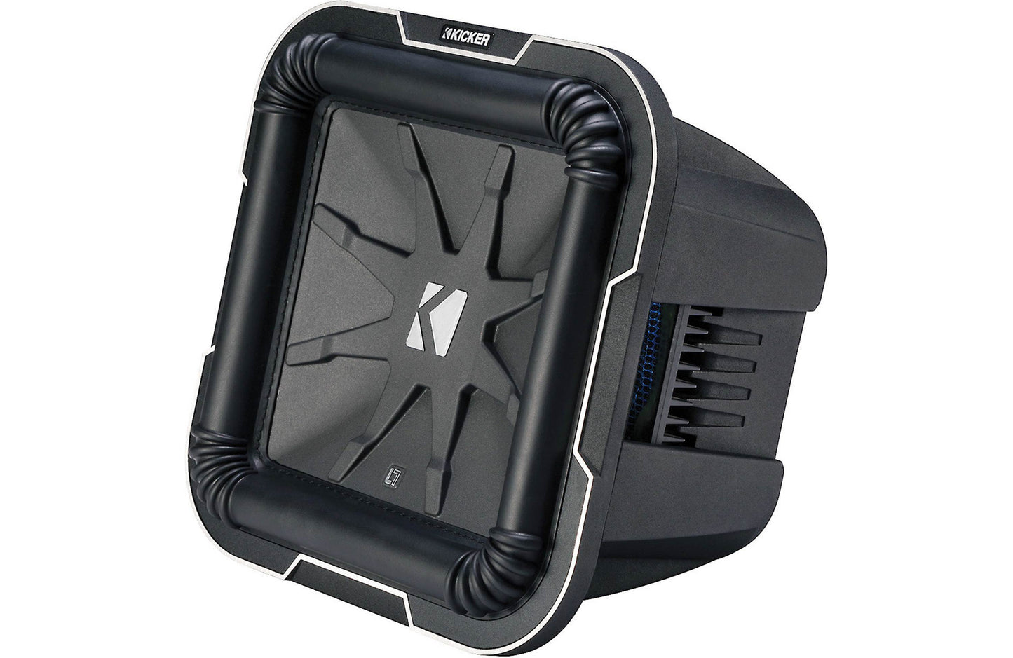 Kicker 41L7102 10" L7 Square Subwoofer 750w Rms @ 2 Ohm, Dvc - TuracellUSA