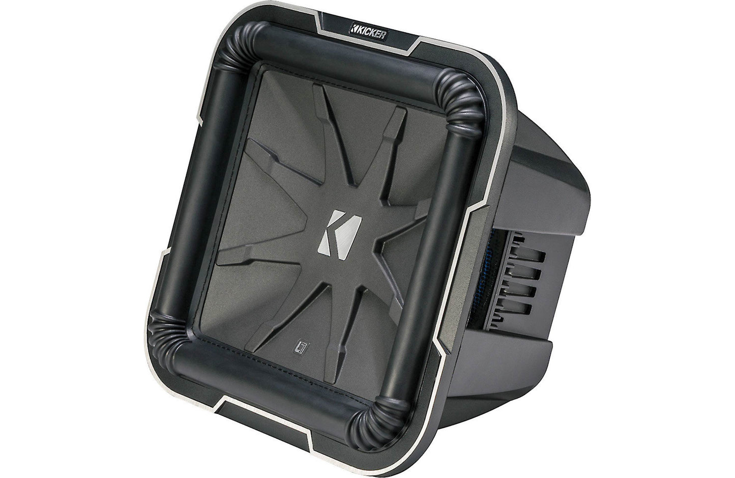 Kicker 41L7122 12" L7 Square Subwoofer 900w Rms @ 2 Ohm, Dvc - TuracellUSA