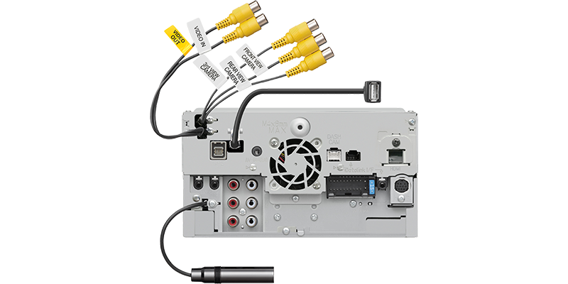 Kenwood DMX1037S 10/1" In Dash MultiMedia Receiver Apple CarPlay and Android Auto, Bluetooth, Wifi