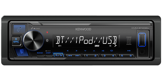 Kenwood KMM-BT232U Digital Media Car Radio Receiver AM/FM Bluetooth