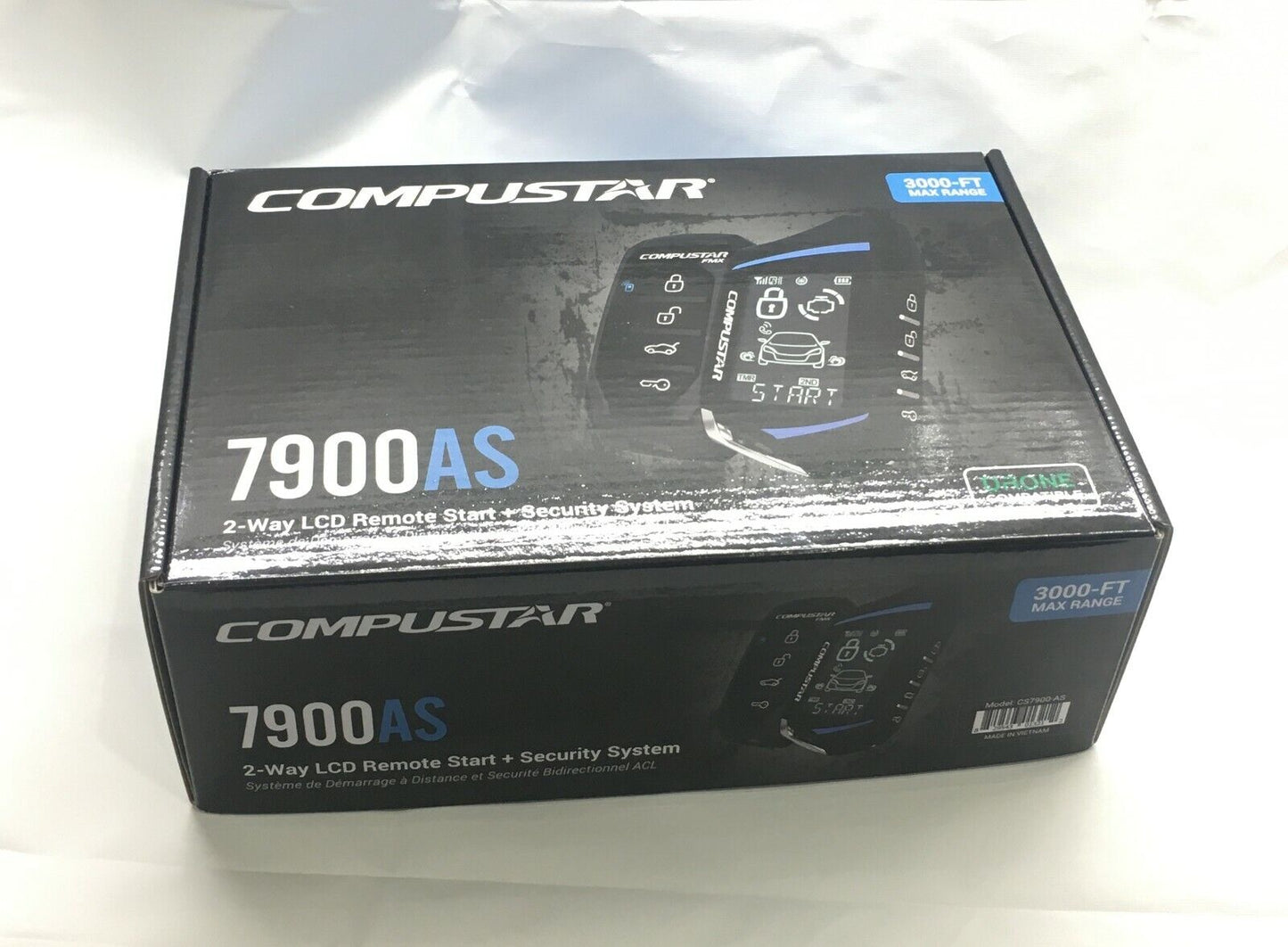 Compustar CS7900AS All-In-One 2-Way Remote Start + Alarm with BLADE-TB Module