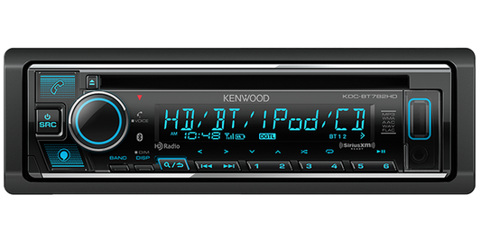 Kenwood KDC-BT782HD Car CD Receiver Bluetooth Alexa HD Radio USB Aux 3 Preout 4V