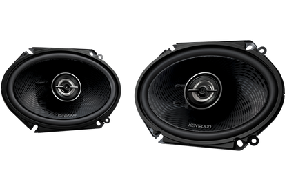 Kenwood KFC-C6898RS Pair 6 x 8" Oval Car Speakers Custom Fit 2-Way 360 Watts