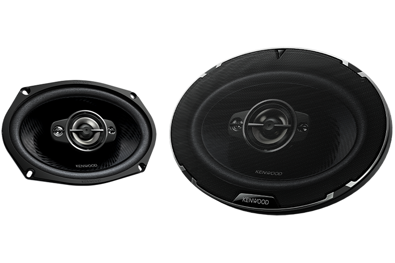 Kenwood KFC-6988RS Pair 6 x 9" Oval Car Speakers 670 Watts Peak 4-Way