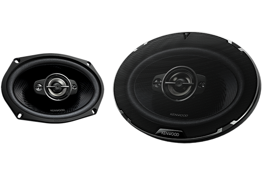 Kenwood KFC-6988RS Pair 6 x 9" Oval Car Speakers 670 Watts Peak 4-Way