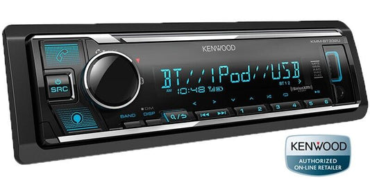 Kenwood KMM-BT332U In-Dash USB AUX AM/FM Radio Bluetooth Digital Media Headunit