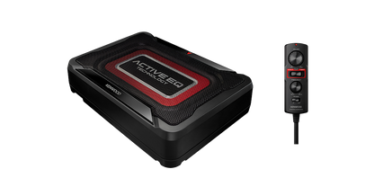 Kenwood KSC-PSW7EQ Compact Powered Subwoofer 160 Watts Wired Remote Control