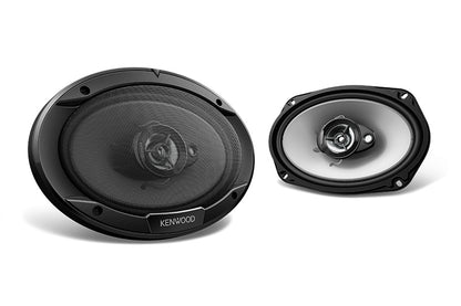 Kenwood KFC-6966S Pair 6 x 9" Coaxila Car Speakers 400 Watts Peak Power