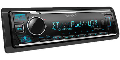 Kenwood KMM-BT332U In-Dash USB AUX AM/FM Radio Bluetooth Digital Media Headunit