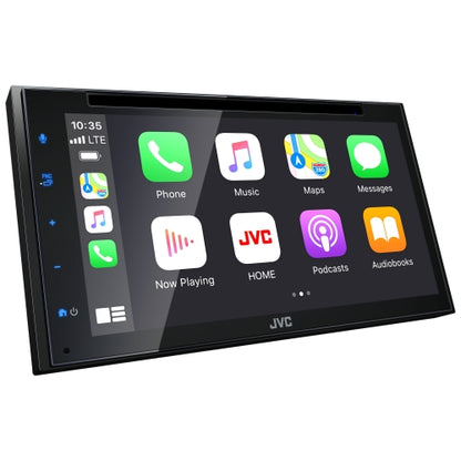 JVC KW-V660BT In Dash Car DVD Receiver 6.8" Touch SCreen Apple Carplay Android Auto USB Bluetooth