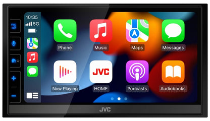 JVC KW-M780BT In Dash Car Media Receiver 6.8" Screen Apple CarPlay Android Auto HDMI