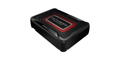 Kenwood KSC-PSW7EQ Compact Powered Subwoofer 160 Watts Wired Remote Control